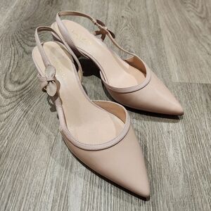 Kate Spade Pink Slingback Heels